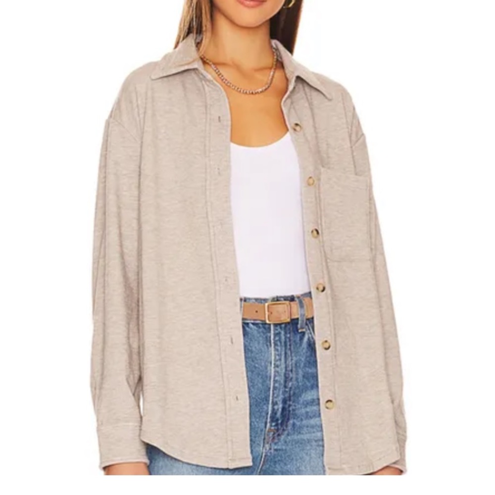 Bobi shirt jacket small from Revolve